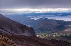 Trekking nocturno por el volcán Cumbal