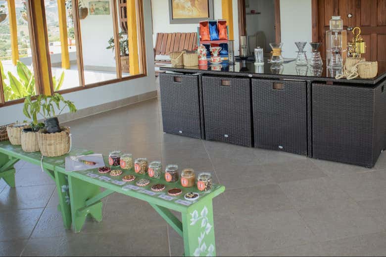 Take full advantage of the coffee farm's facilities