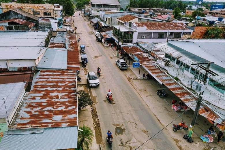 Vista aérea da Tabatinga mais tradicional