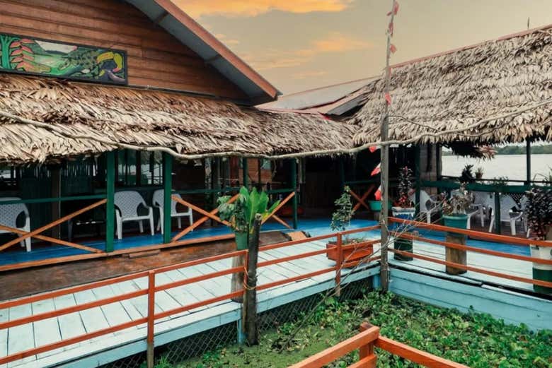 Las cabañas cuentas con preciosas terrazas panorámicas