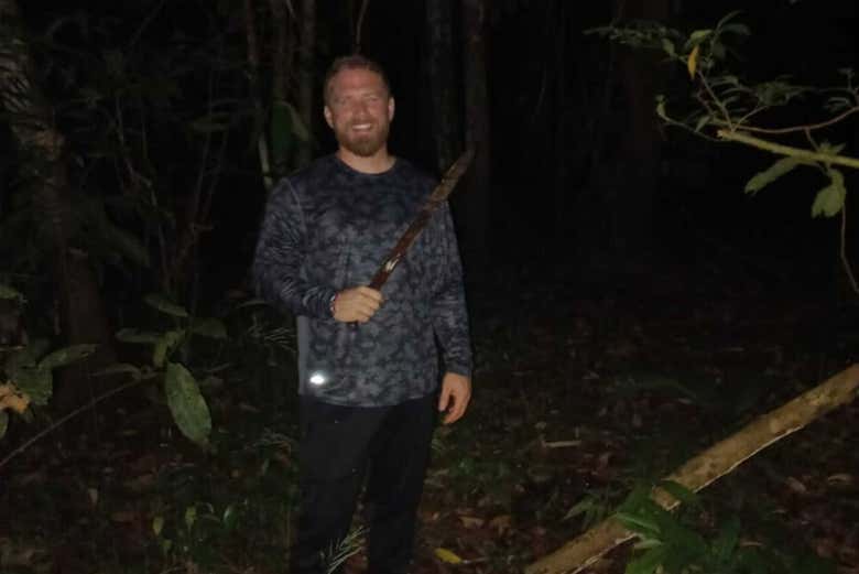 Foto ricordo in Amazzonia