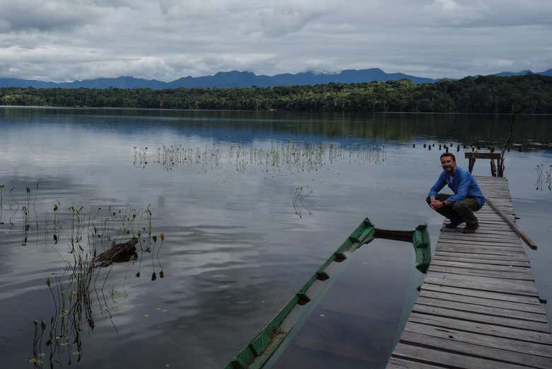 Visitando o lago Piranha