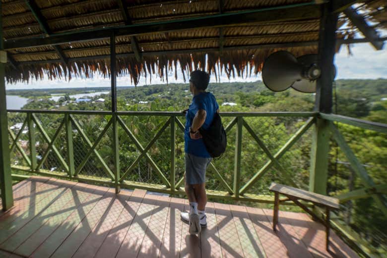 Enjoy the views of the river