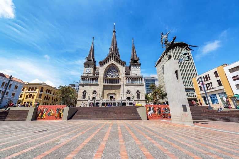 En el casco antiguo de Manizales