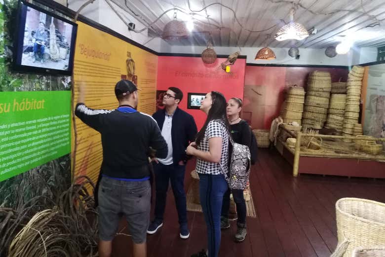 En el Centro de Interpretación del Bejuco