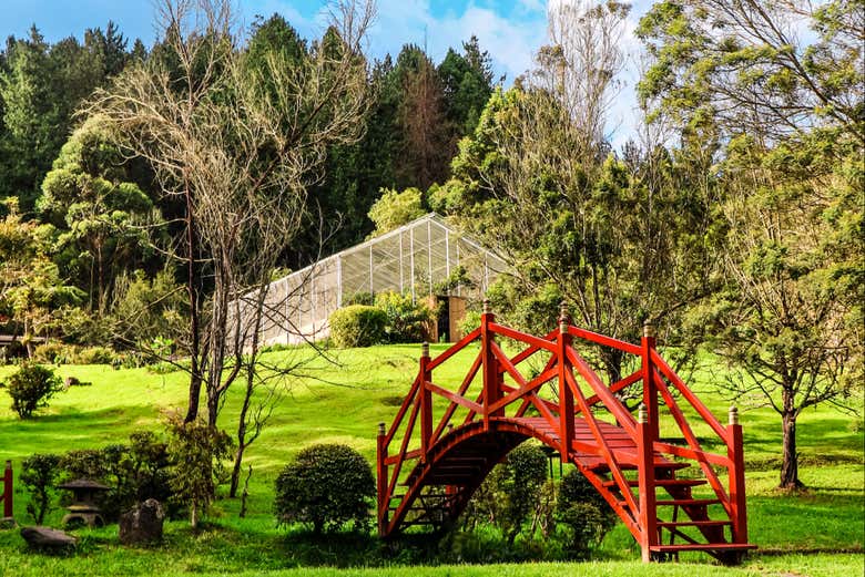 Senda de Oriente, uno de los espacios del parque