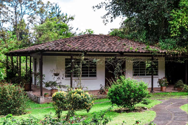 Angoli suggestivi del parco Recinto del Pensamiento