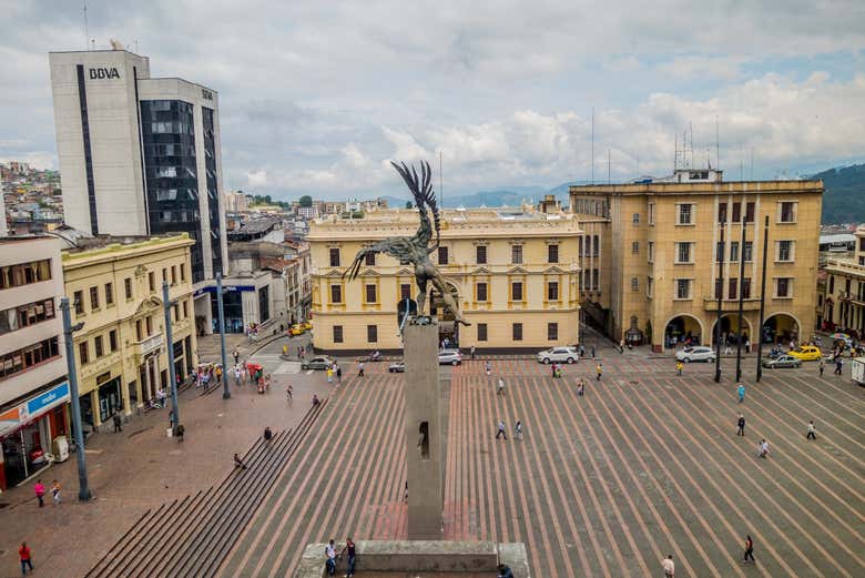 Plaza Bolívar de Manizales