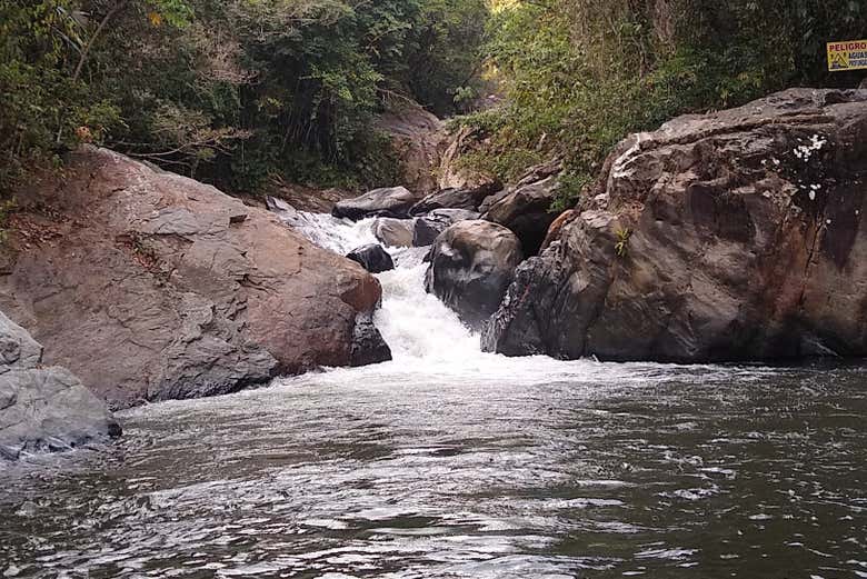 Visitando las cataratas