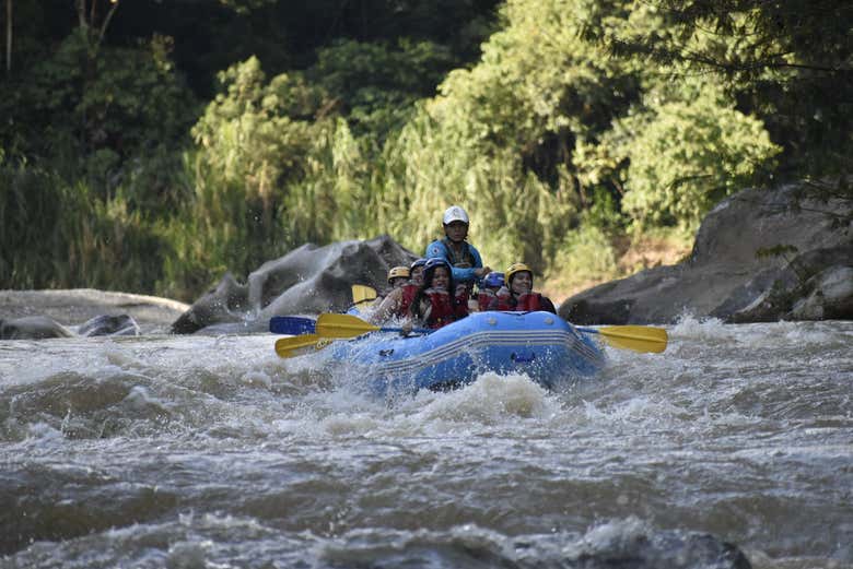Rafting sul fiume Claro