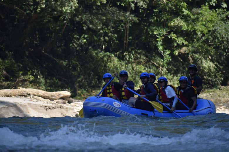 Surcando el río Samaná