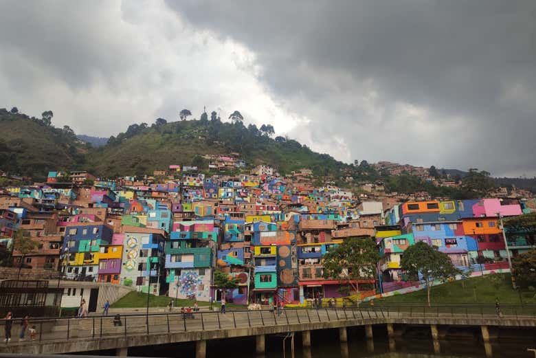 Tour this vibrant Medellin neighborhood