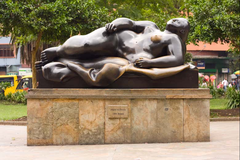 Desfrutando do tour de Fernando Botero