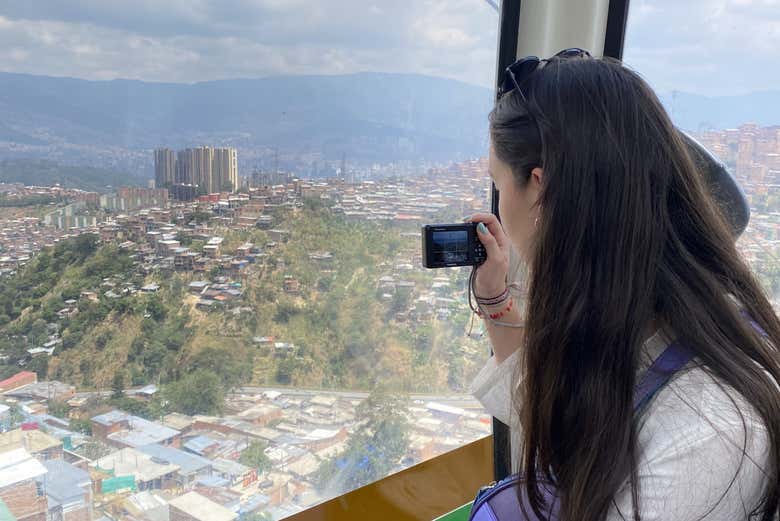 Take in the views from the metrocable