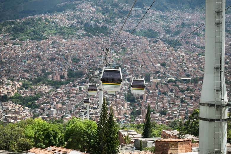 Ride the Medellin Cable Car