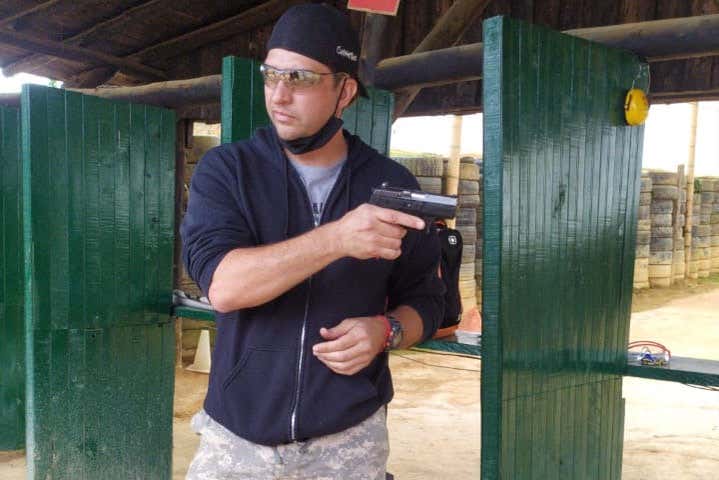 At the shooting range