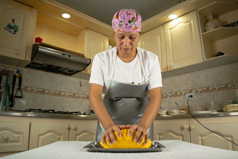 Nossa chef e instrutora