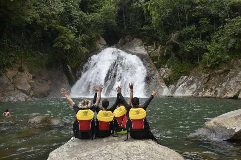 Check out the beautiful La Planta Waterfall