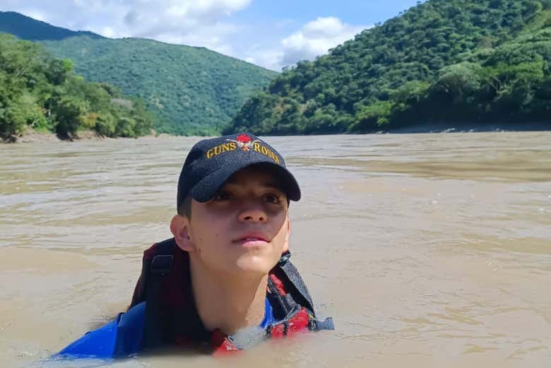 Una nuotata nel canyon