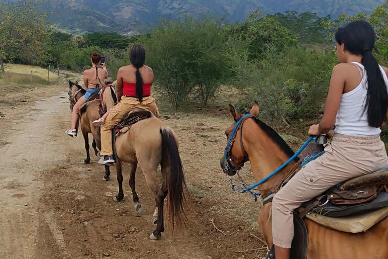 A cavallo a Santa Fe de Antioquía