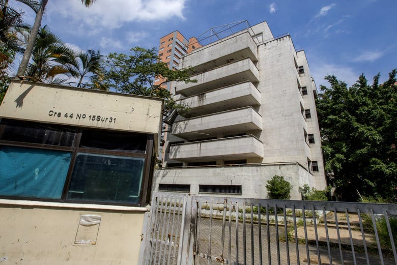 Edificio Mónaco, donde residió Pablo Escobar con su familia