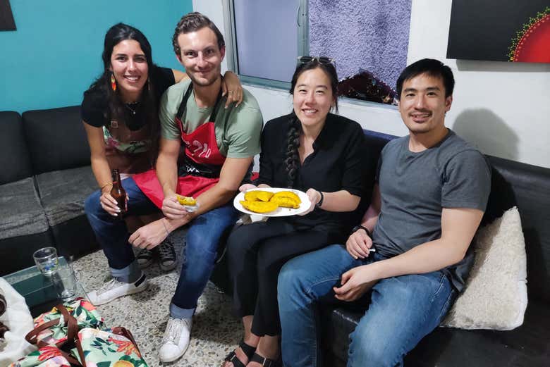 Apresentando a própria comida