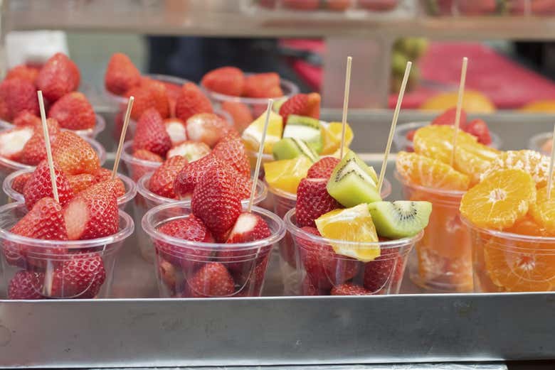 Saladas de frutas