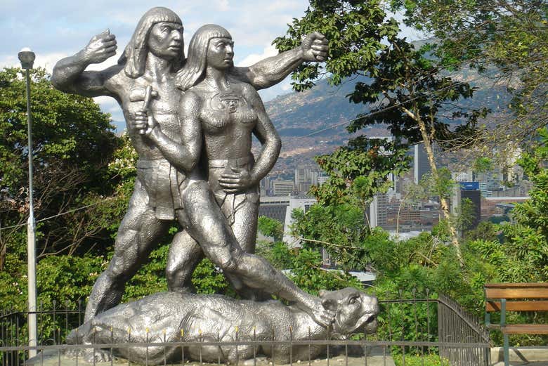 Esculturas en Medellín