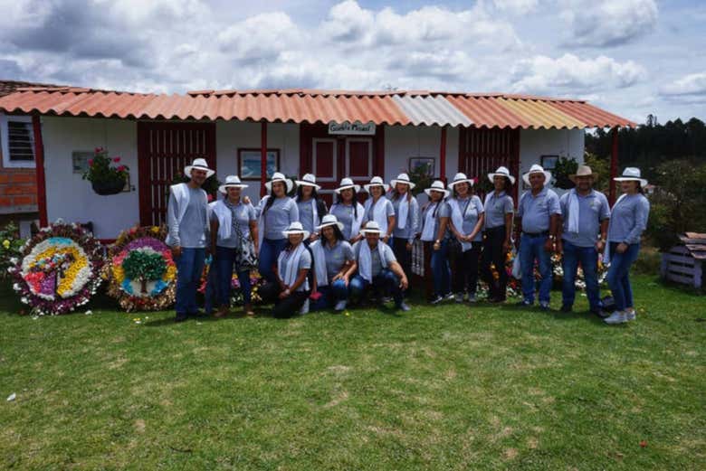 Durante la Feria de las Flores
