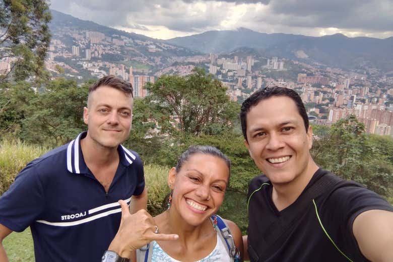 Selfie no Cerro El Volador
