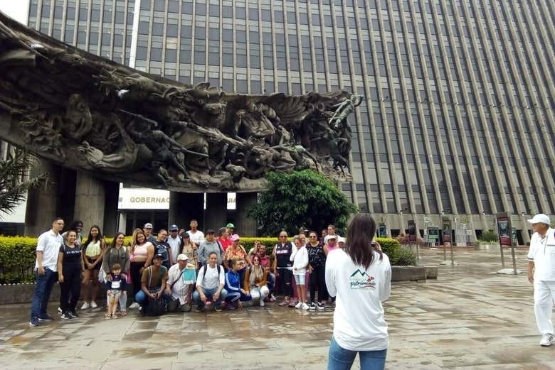 Foto de grupo em Medellín!