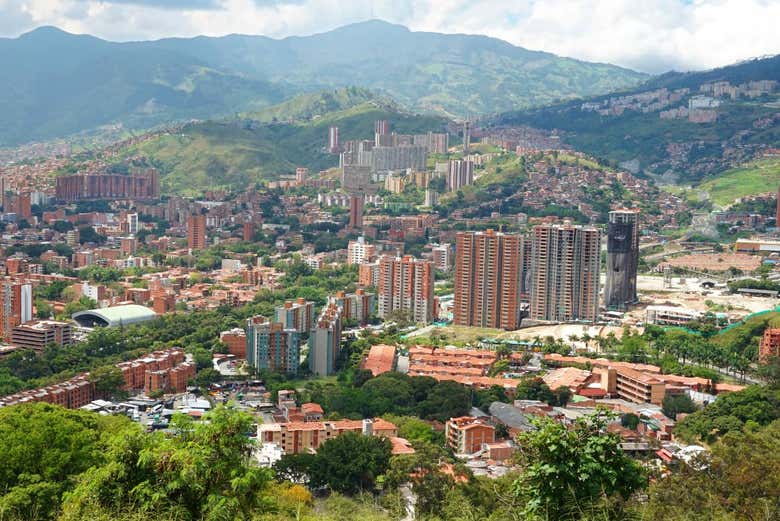 Panorámica de Medellín