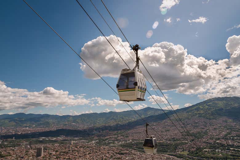 Hop on the Metrocable in Medellín!