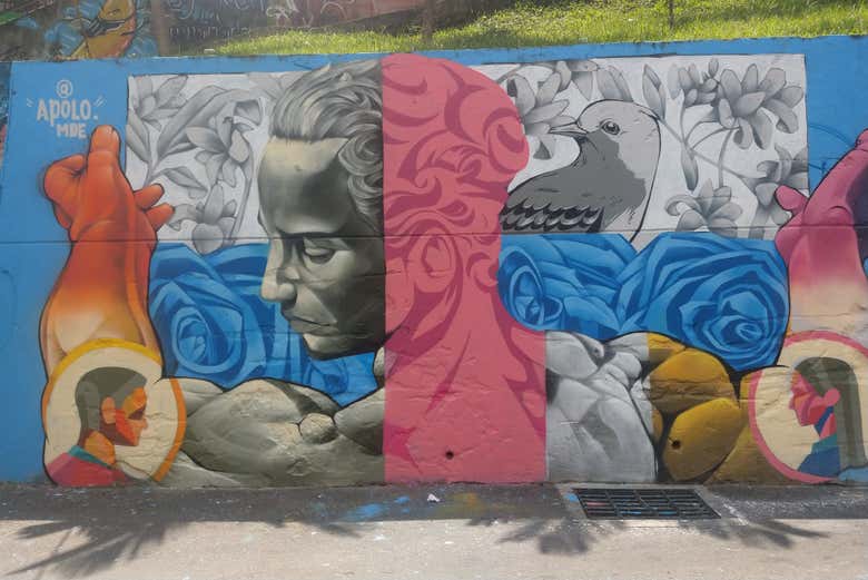 Graffiti artwork in Operation Marshal
