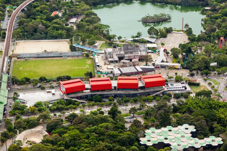 Panorâmica do Parque Explora