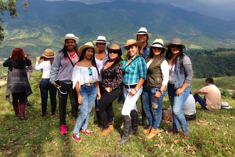 Hora de descansar nas montanhas