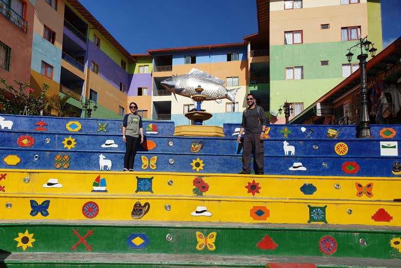 Per le strade di Guatapé