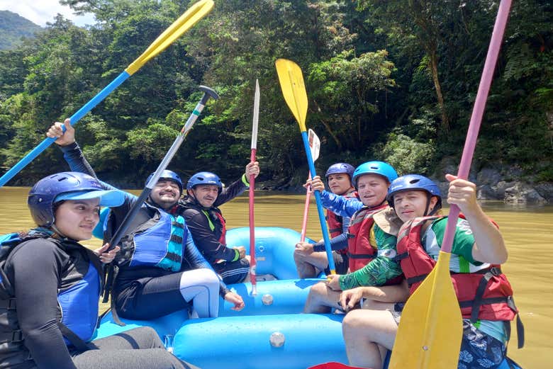 Rafting en el río Samaná