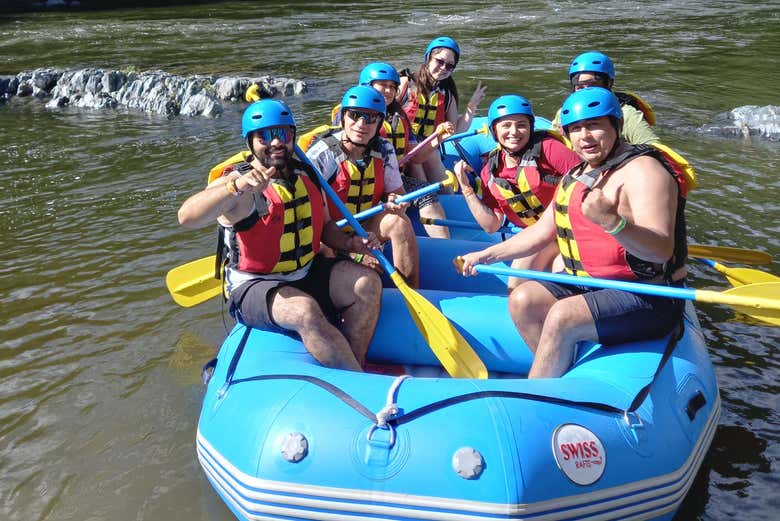 Rafting en el río Samaná