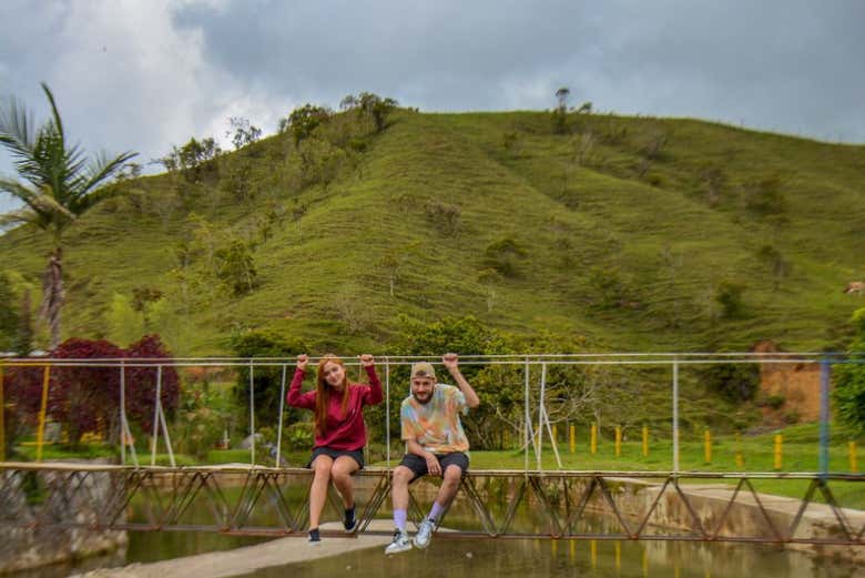 Rodeado pela natureza de Antioquia