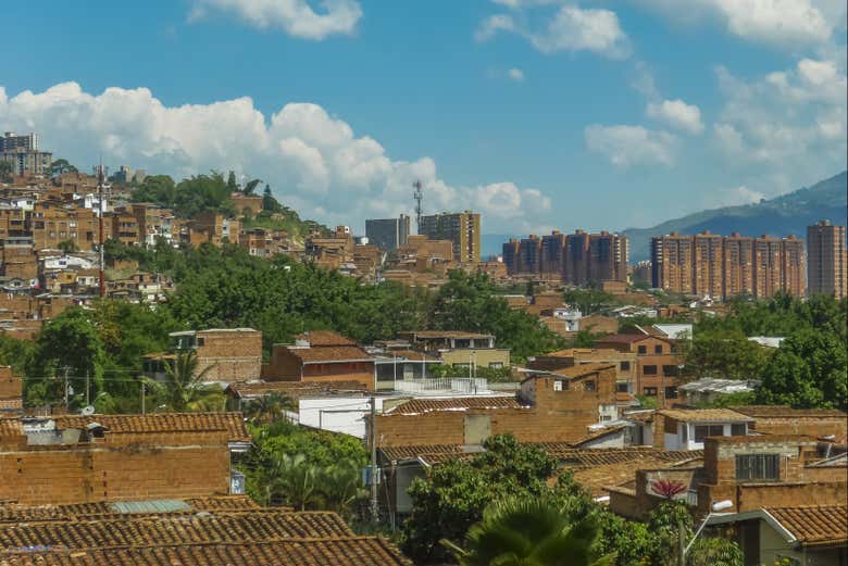Paisagens durante o tour