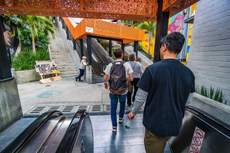 Les escalators