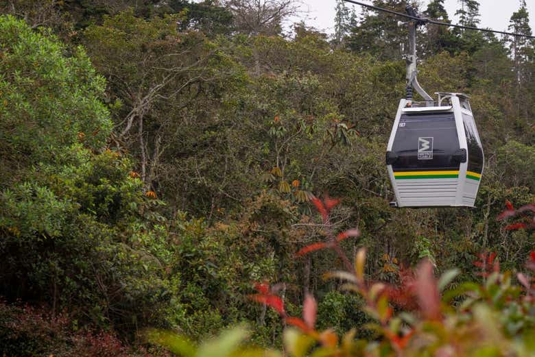 Metrocable até o Parque Arví