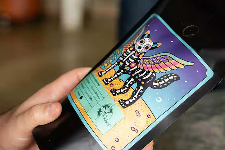 Uma embalagem de café de especialidade