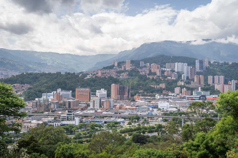 Panorâmica de Medellín