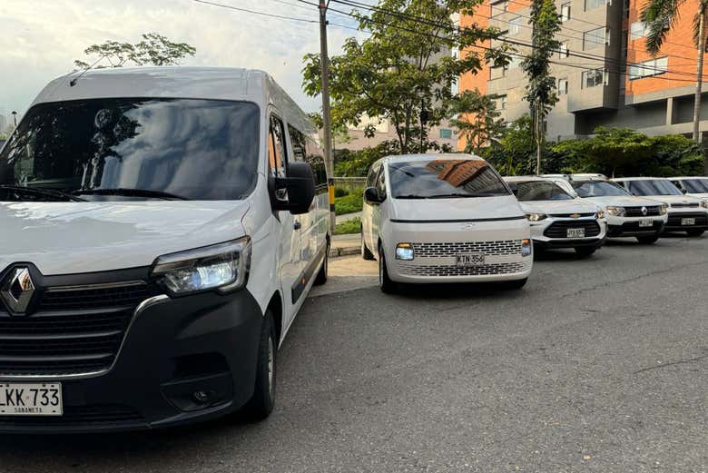 Viajaréis cómodos en esta flota de vehículos