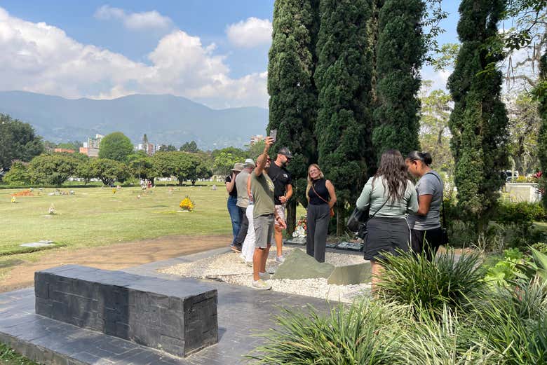 Tumba de Pablo Escobar