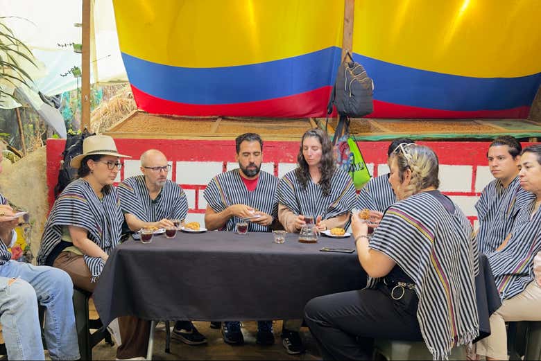 Taste authentic Colombian coffee