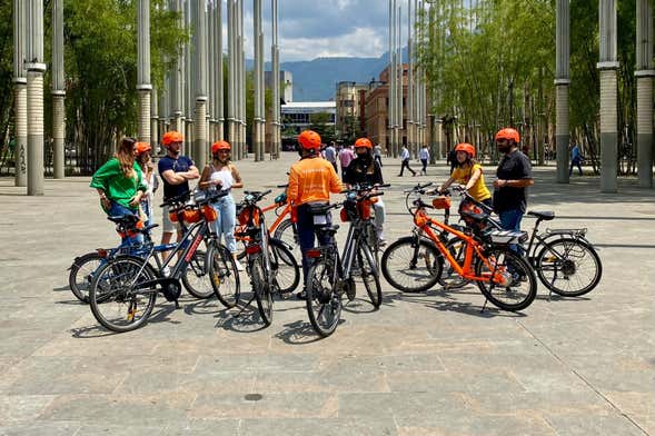 Visite dans Medellín à vélo électrique