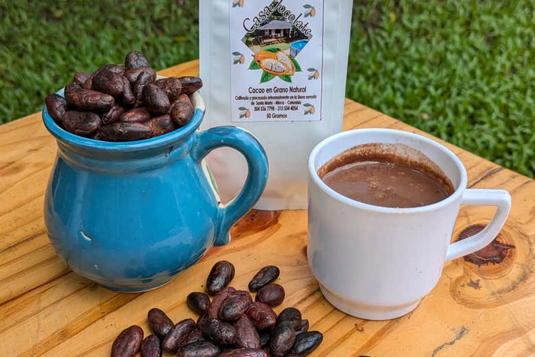 Vous dégusterez une tasse de chocolat chaud